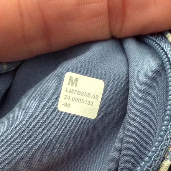 LULULEMON Pace Breaker Linerless Short 5" - Discord Oasis Multi - M - Picture 8 of 13